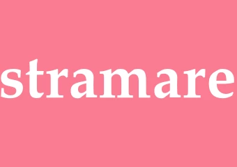 Synonym stramare