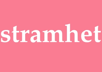 Synonym stramhet