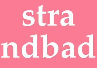 Synonym strandbad