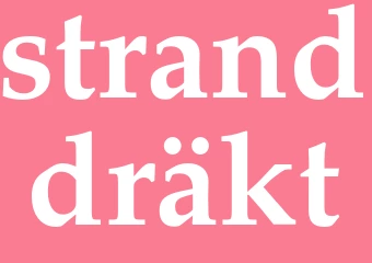 Synonym stranddräkt