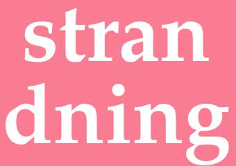 Synonym strandning