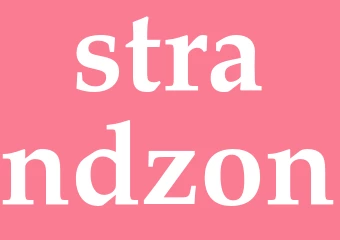 Synonym strandzon
