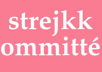 Synonym strejkkommitté