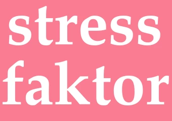 Synonym stressfaktor