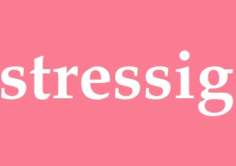 Synonym stressig
