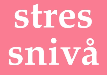 Synonym stressnivå