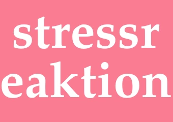 Synonym stressreaktion