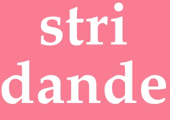 Synonym stridande