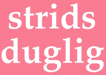 Synonym stridsduglig