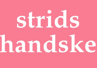 Synonym stridshandske