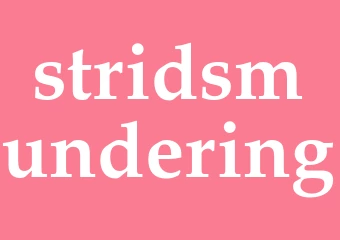 Synonym stridsmundering