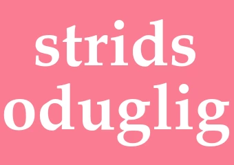Synonym stridsoduglig