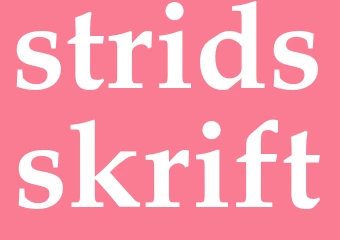Synonym stridsskrift
