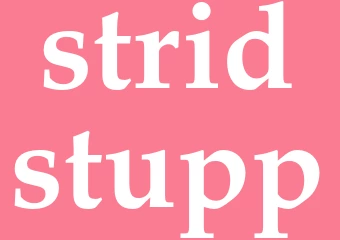 Synonym stridstupp