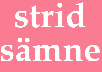 Synonym stridsämne