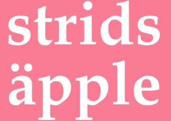 Synonym stridsäpple