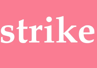 Synonym strike