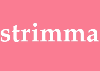 Synonym strimma