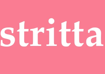 Synonym stritta