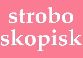 Synonym stroboskopisk