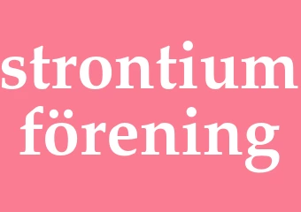 Synonym strontiumförening