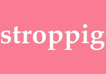 Synonym stroppig