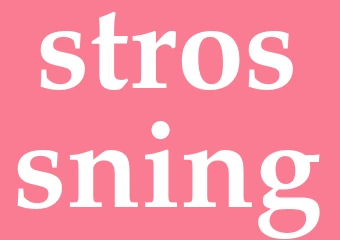 Synonym strossning