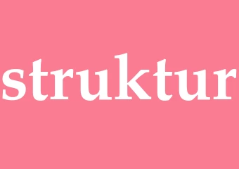 Synonym struktur