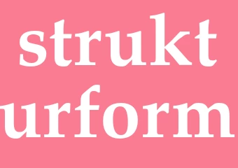Synonym strukturform