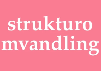 Synonym strukturomvandling