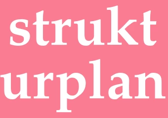 Synonym strukturplan