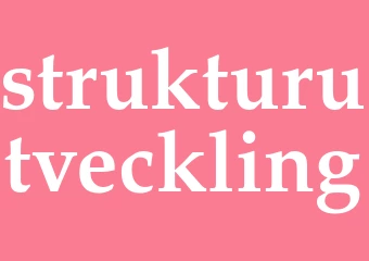 Synonym strukturutveckling