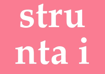 Synonym strunta i