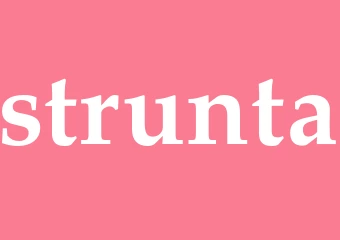 Synonym strunta