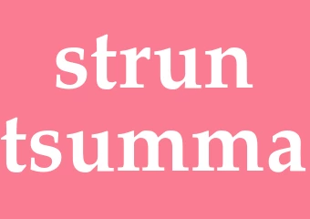 Synonym struntsumma