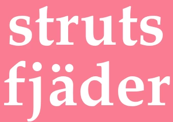 Synonym strutsfjäder