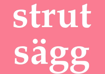 Synonym strutsägg