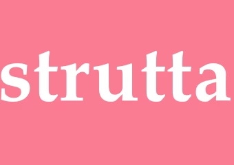 Synonym strutta