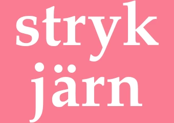 Synonym strykjärn