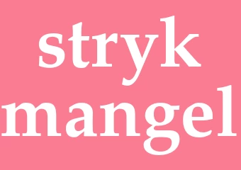 Synonym strykmangel