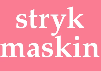Synonym strykmaskin