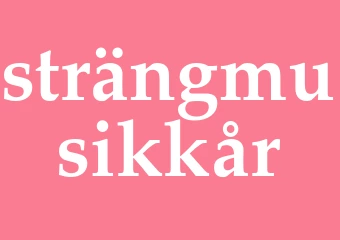 Synonym strängmusikkår