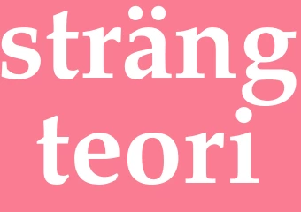 Synonym strängteori