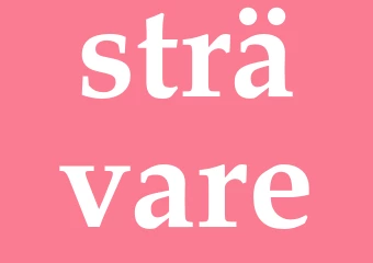 Synonym strävare