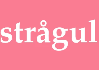 Synonym strågul