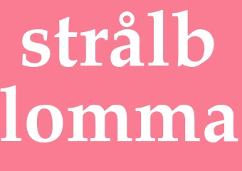 Synonym strålblomma