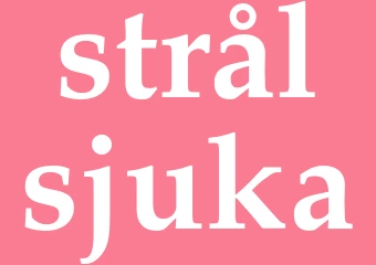 Synonym strålsjuka