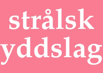 Synonym strålskyddslag