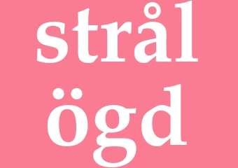 Synonym strålögd