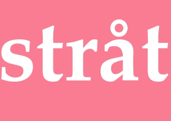 Synonym stråt